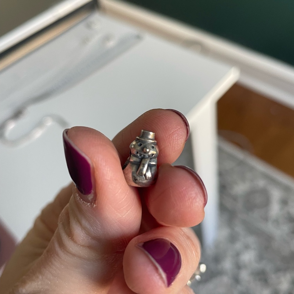 Pandora Charm | Snowman (Retired)